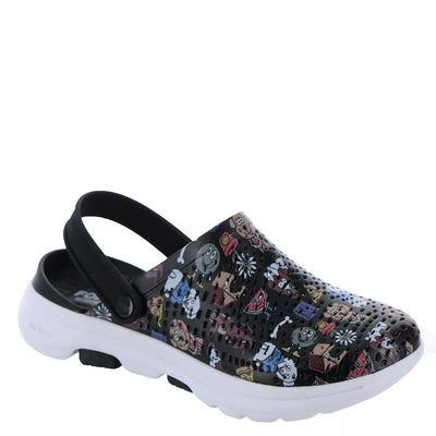 Skechers Foamies Go Walk 5Pup Life Womens Slip On 9 BM US Black