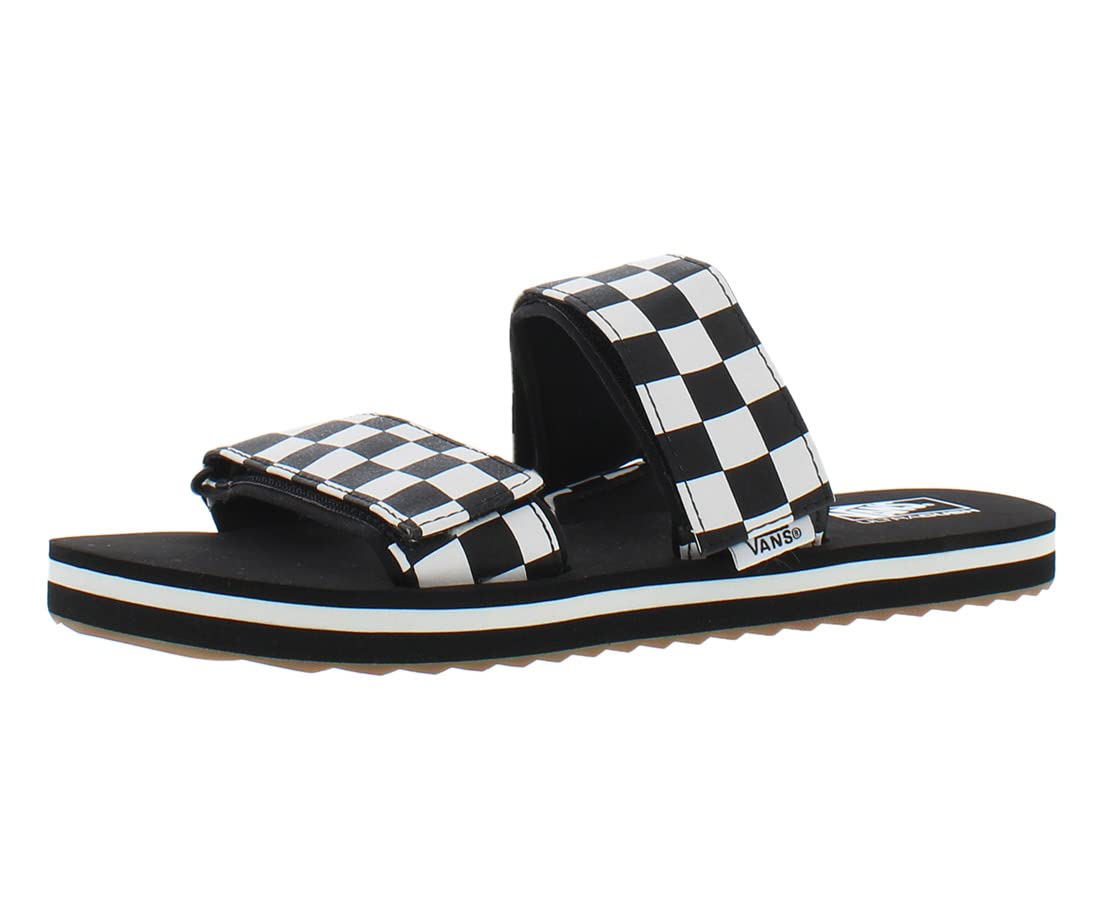 Vans Cayucas Slide (Checkerboard) Black/Marshmallow 10 B (M)