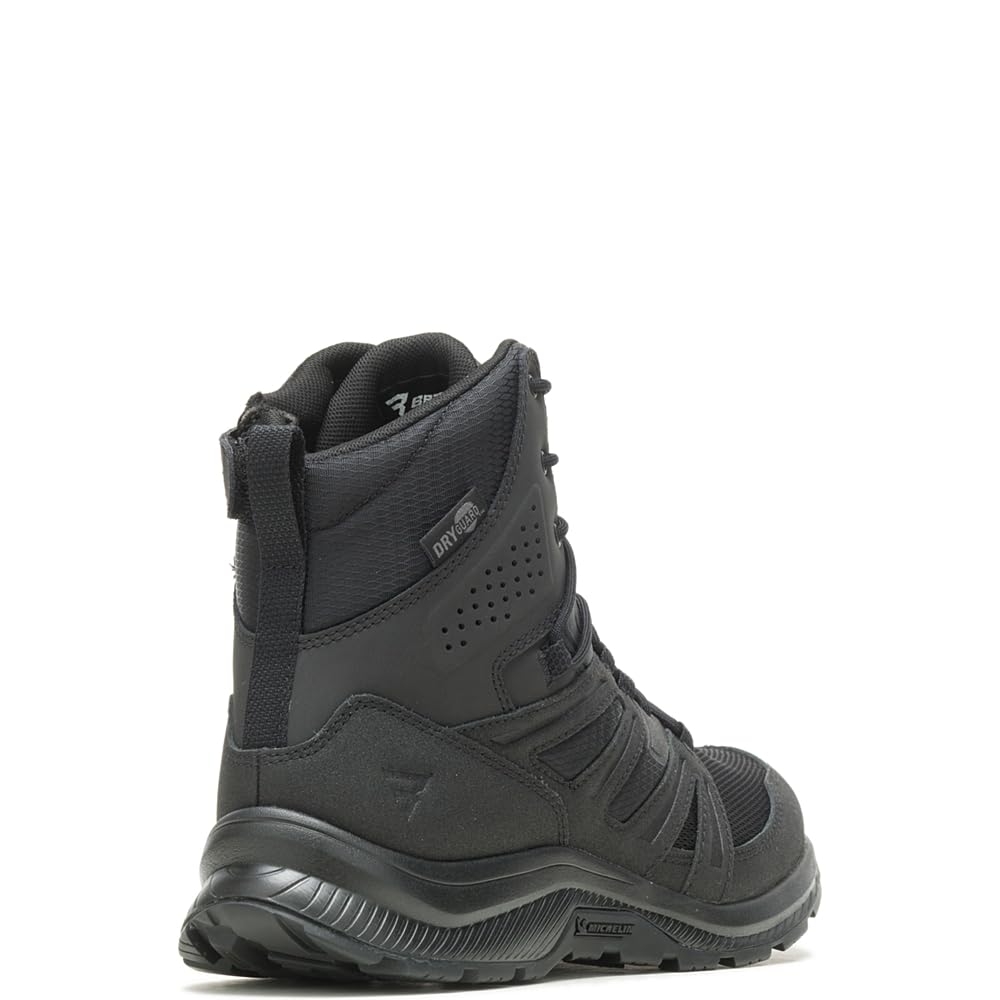Bates Men's Rallyforce Tall Zip Dryguard Military and Tactical Boot, Deep Black, 11 X-Wide