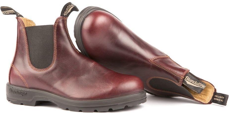 Blundstone Unisex Dress Series Chelsea Boot, 8, Redwood