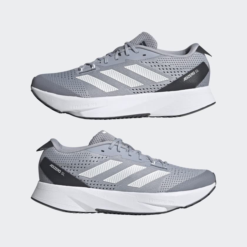 adidas Adizero SL Running Shoes Men's, Grey, Size 8
