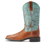 ARIAT Women’s Round Up Wide Square Toe Western Boot