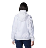Columbia Womens Switchback IV Rain Jacket, White, Large