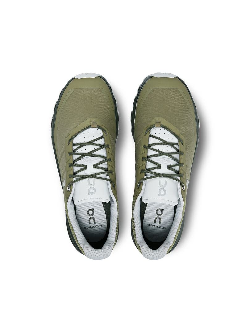 On Cloudventure Trail Running Shoes - Men's, Olive | Fir, 27.5 cm