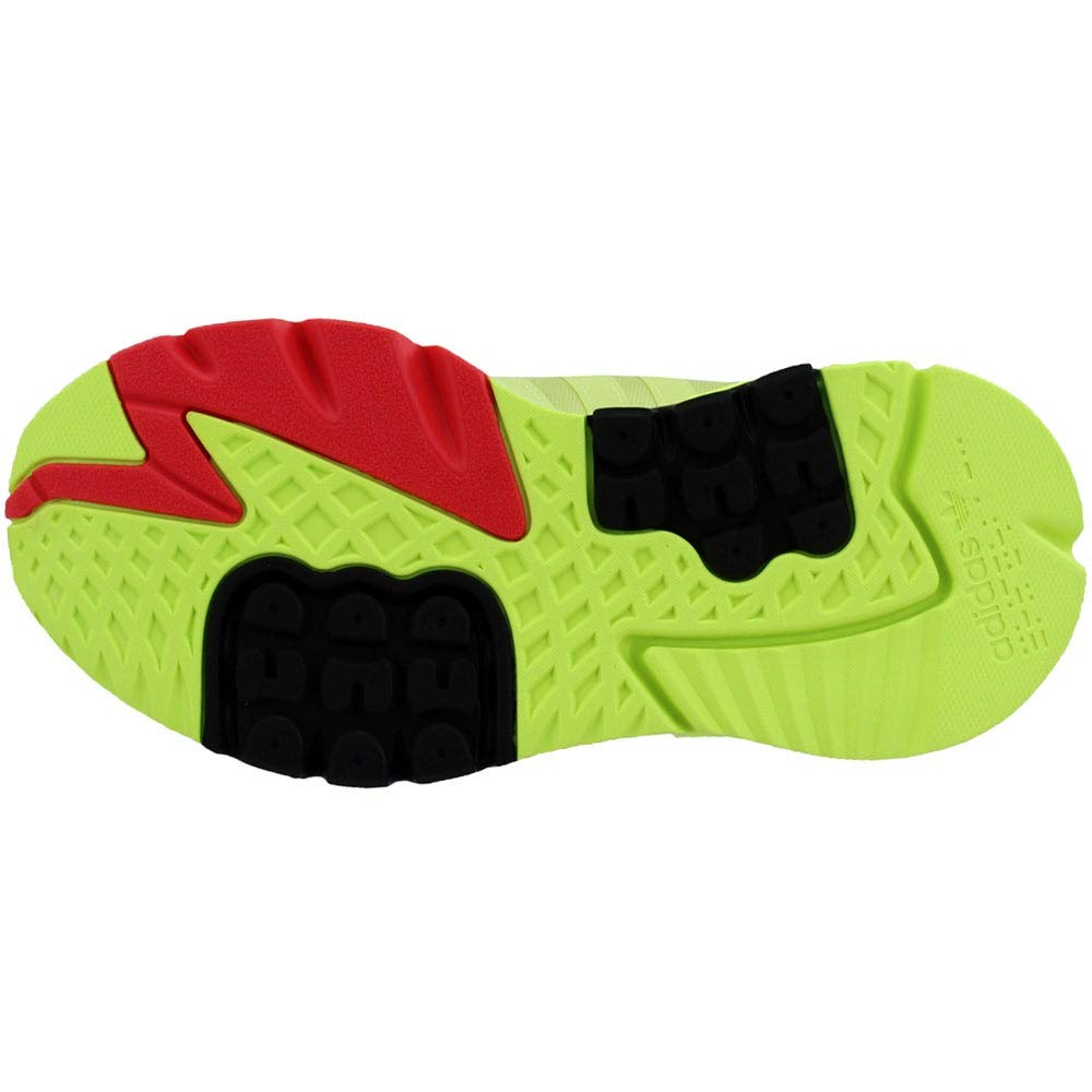 adidas Womens Nite Jogger Lace Up Sneakers Shoes Casual - Yellow - Size 5.5 B