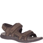 Merrell Men's VERON Convertible Sandal, Dark Earth, 13