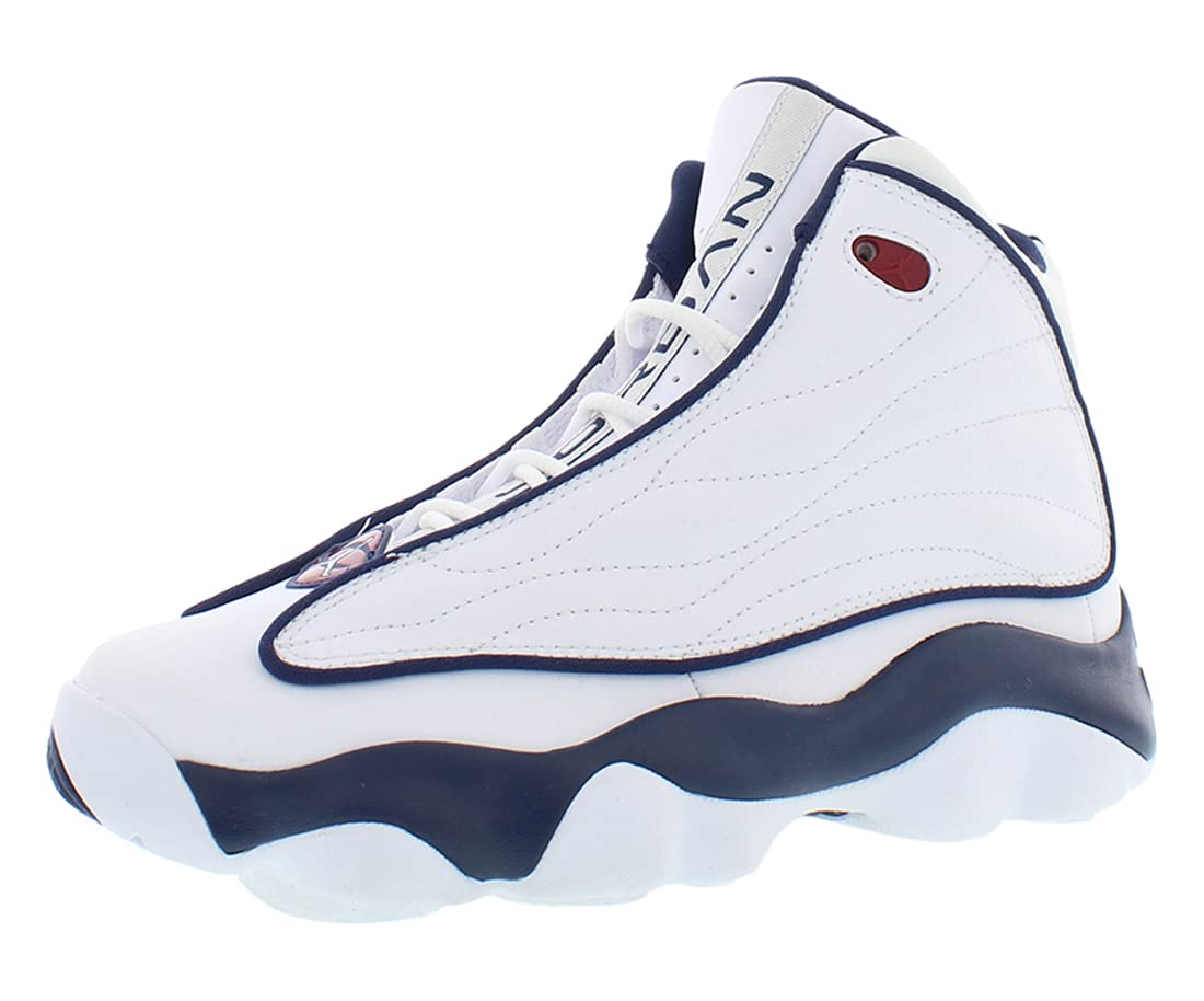 Jordan Pro Strong (Big Kid) White/Midnight Navy/Gym Red 4 Big Kid M