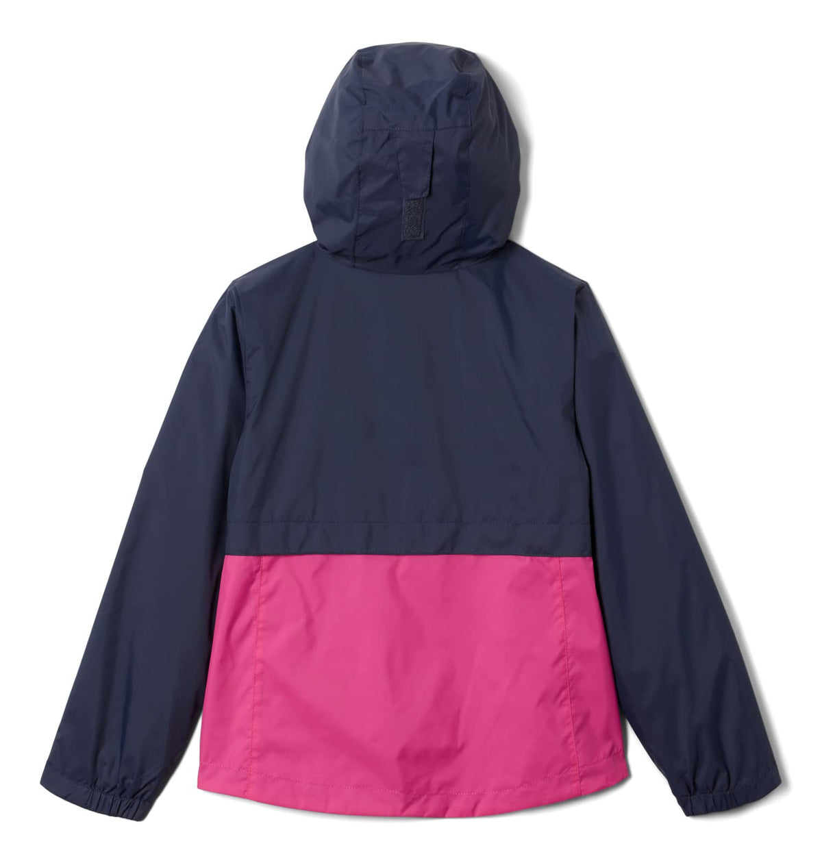 Columbia Youth Girls Rain-Zilla Jacket, Nocturnal/Pink Ice, Large