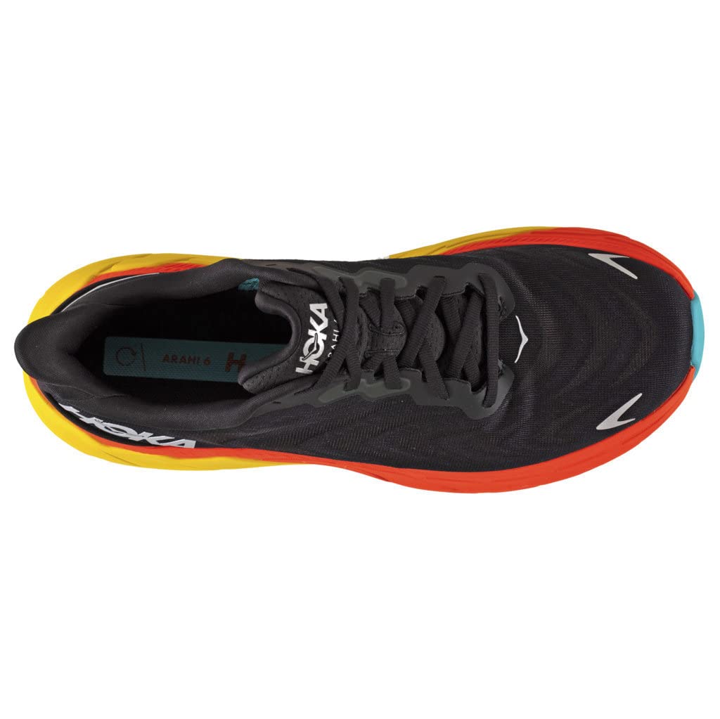 Hoka One One Arahi 6 Mens - Black Flame - 10.5 UK