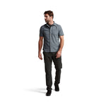 SITKA Gear Men's Mojave Short Sleeve Button Up Active Shirt - Thunder | XX-Large