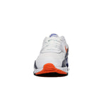 Nike Air Max 90 LTR (Little Kid) Summit White/Safety Orange/Midnight Navy 1 Little Kid M