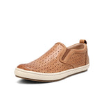 Taos Footwear Women's Court Sneaker 11 Caramel