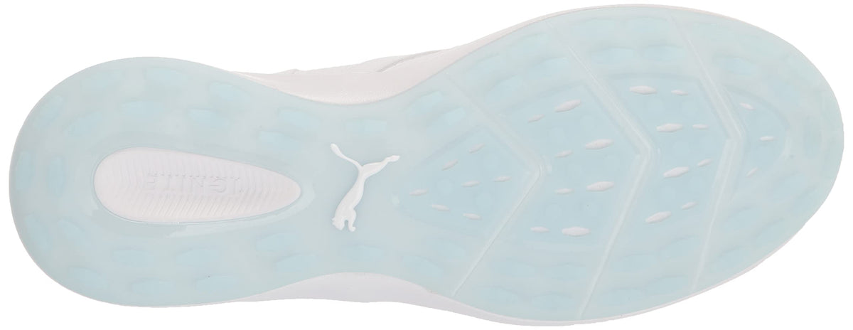 PUMA Women's Ignite Malibu WMNS Golf Shoe 9 Puma White-puma Silver-lucite