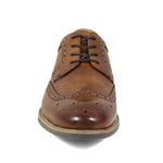 Florsheim Men's Oxfords, Cognac Leather/Suede, 7