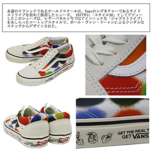 Vans Unisex Old Skool 36 Dx, Anaheim Factory Spray Spots Marshmallow, 5 US Men