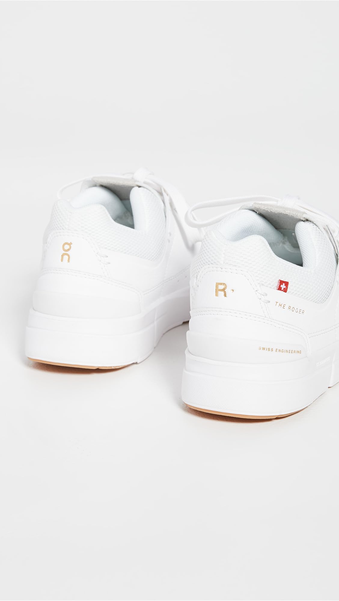 On Women's The Roger Centre Court Sneakers, White/Gum, 10.5 Medium US