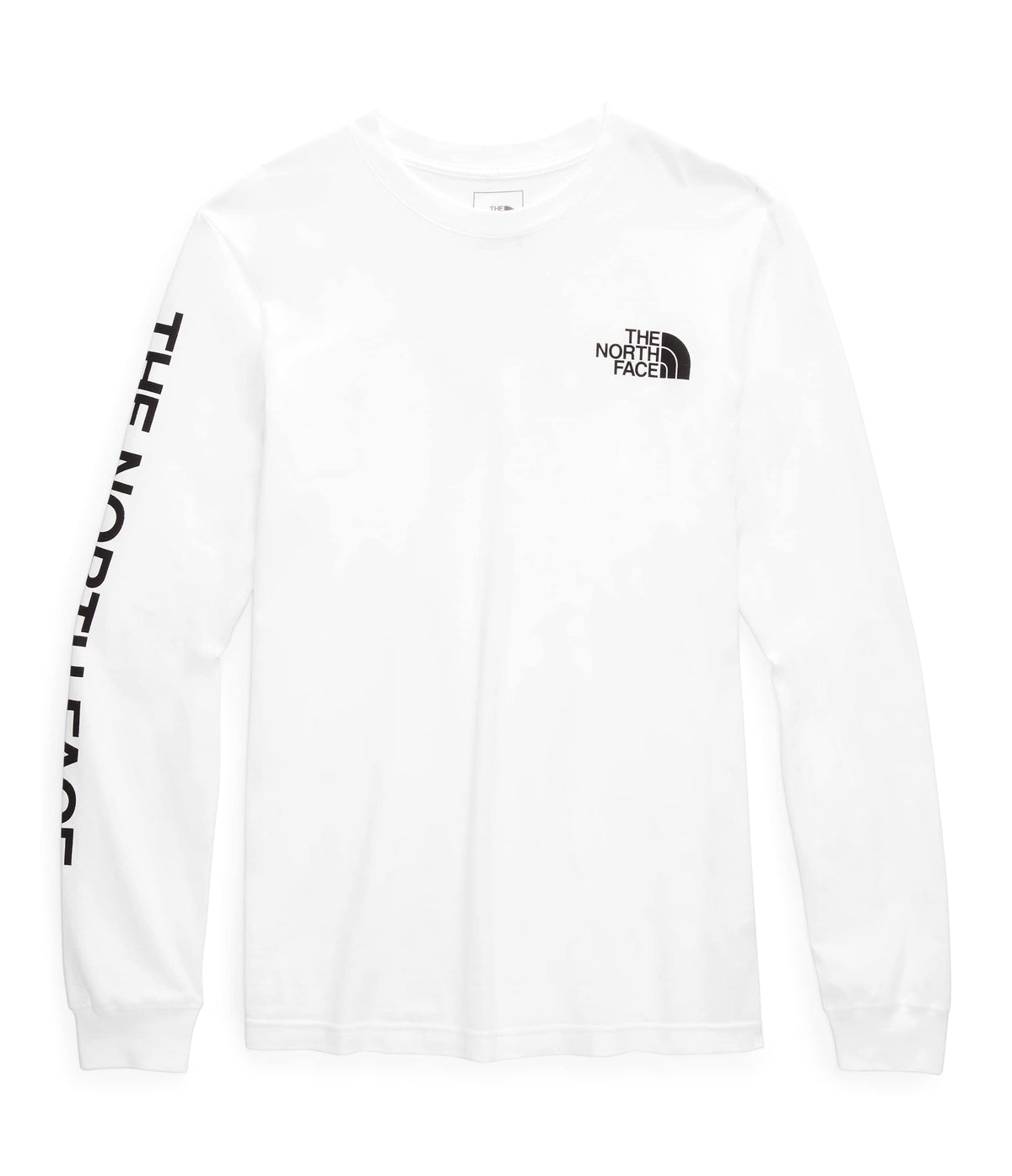THE NORTH FACE Long Sleeve TNF™ Sleeve Hit T-Shirt TNF White/TNF Black XL