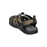 KEEN Men's Drift Creek H2 Closed Toe Water Sandals, Dark Olive/Black, 9