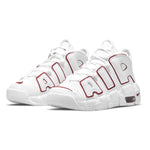 Nike Youth Air More Uptempo GS DJ5988 100 White/Varsity Red - Size 5Y