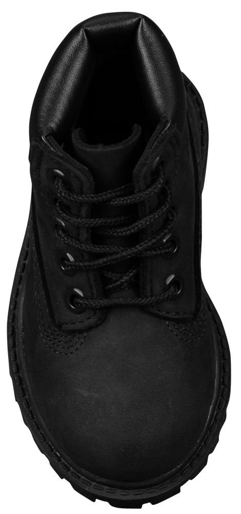 Timberland Toddler 6-Inch Premium Waterproof Boots Black Nubuck 4.5 M