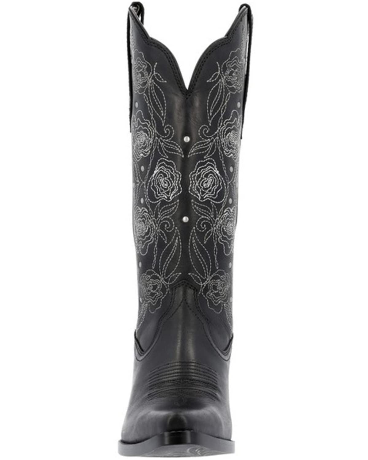 Durango Crush Women’s Black Rosewood Western Boot Size 8(M)