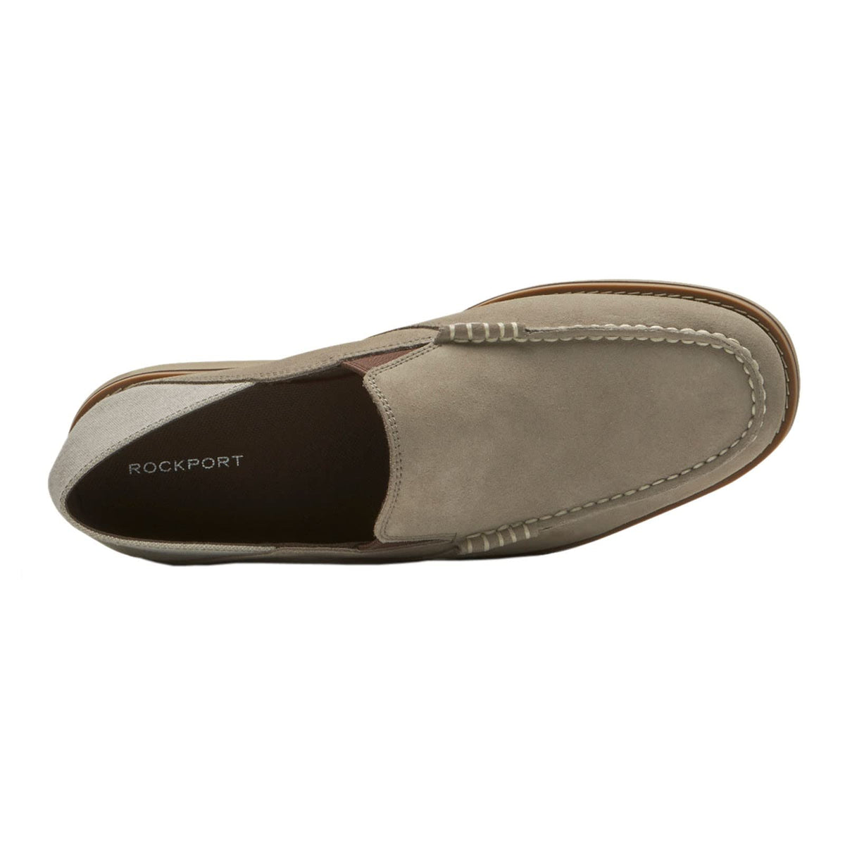 Rockport Men's, Tucker Venetian Slip-On Rocksand 12 M