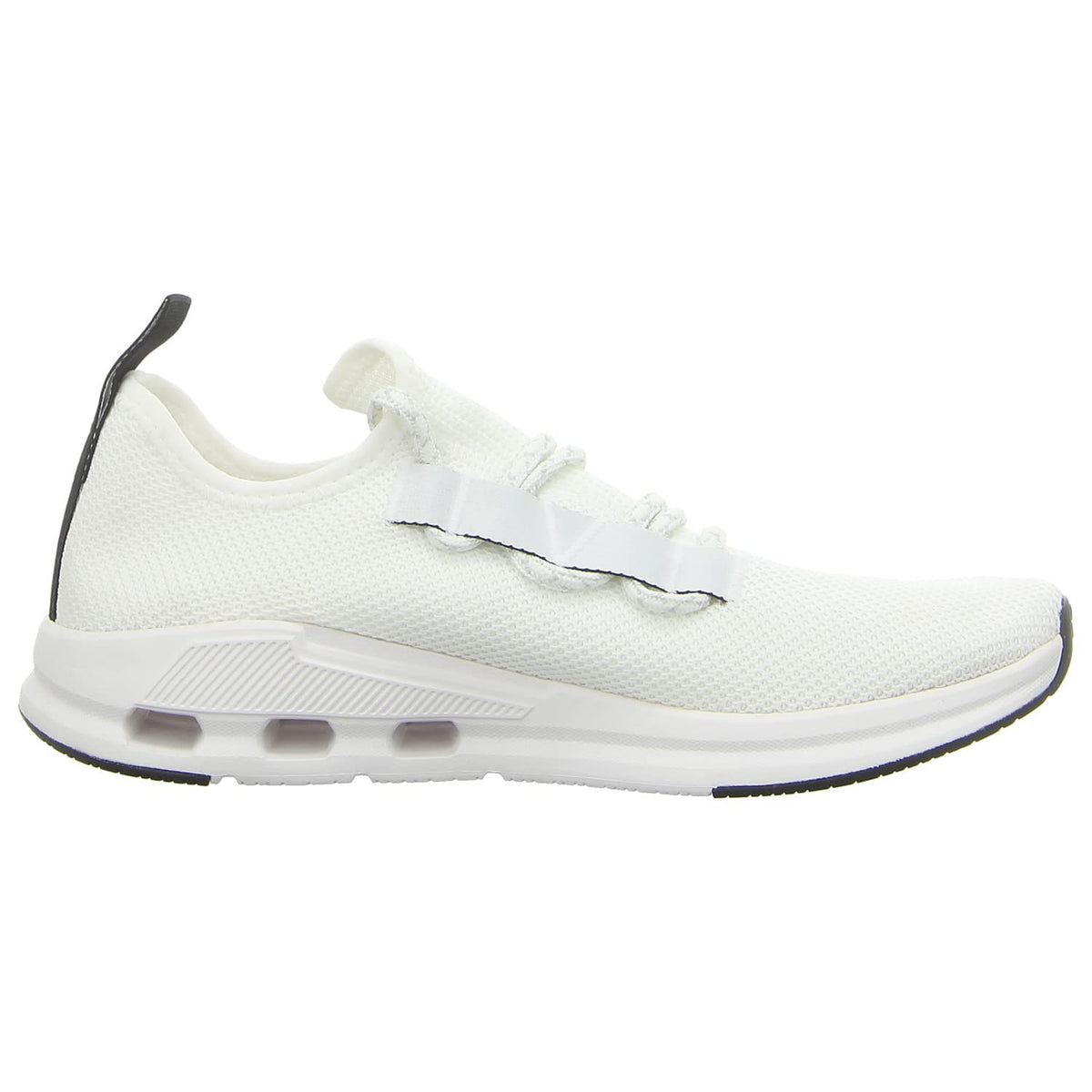 On Men's Cloudeasy Sneakers, White/Black, 13 Medium US