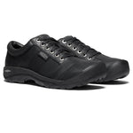 KEEN Men's Austin Low Height Leather Oxfords, Black, 9 US