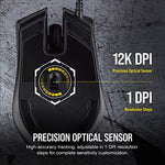CORSAIR Harpoon Pro - RGB Gaming Mouse - Lightweight Design - 12,000 DPI Optical Sensor (Renewed)