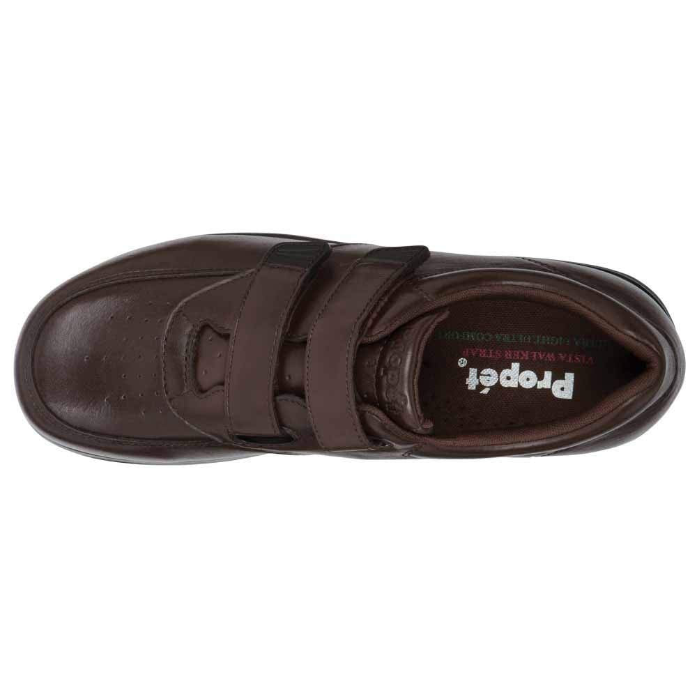 Propet Men's Vista Strap Shoe,Brown,15 5E US