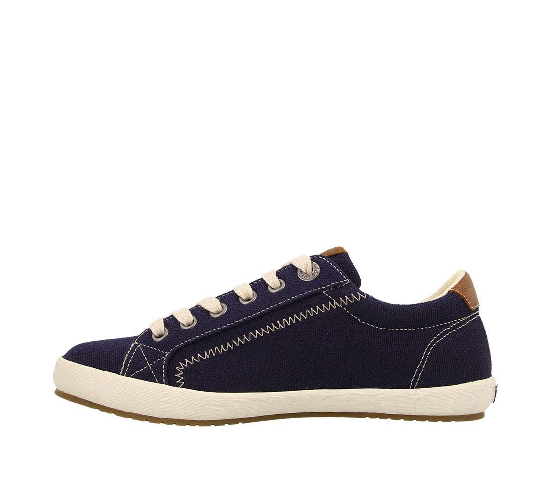 Taos Women's Star Burst Sneaker 6.5 Navy/Tan