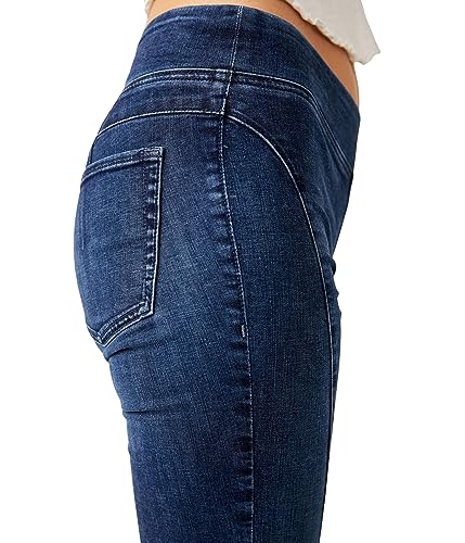 Free People Double Dutch Pull-On Slit Blue Muse LG (Women's 12)