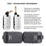 NUX B – 2 WH Guitar/Bass Wireless System for Guitar/Bass Wireless