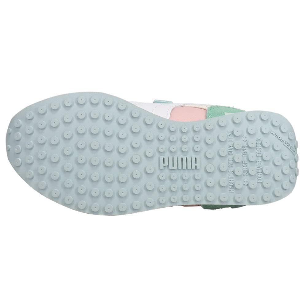 PUMA Girl's Future Rider Animal Crossing PS (Little Kid) Bok Choy/Puma White/Rosewater 13 Little Kid M