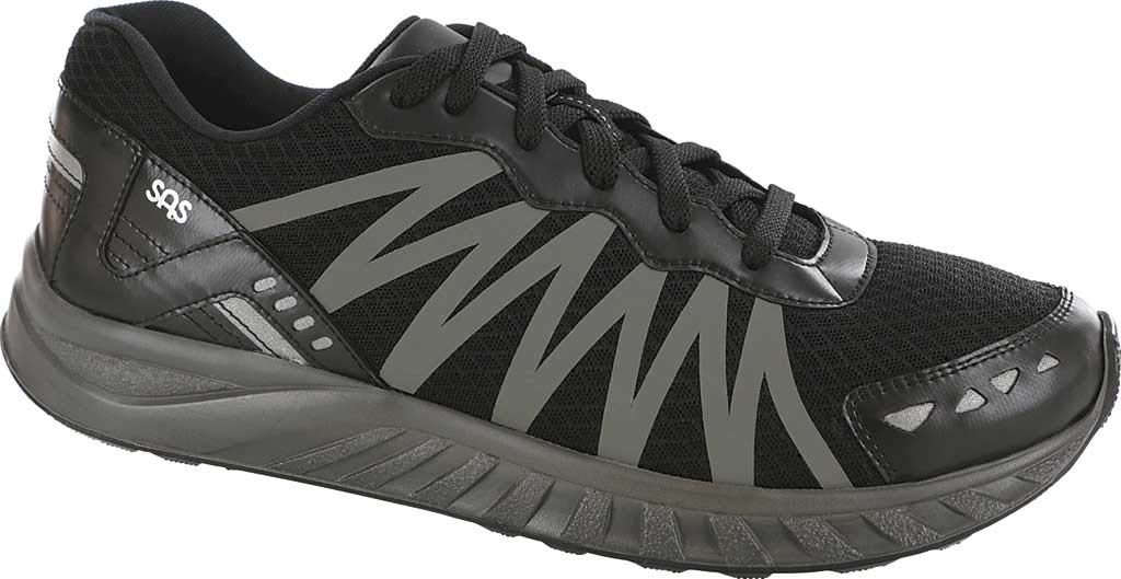 SAS Men's Pursuit Sneaker Black/Gray Mesh/TPU 10.5 WW