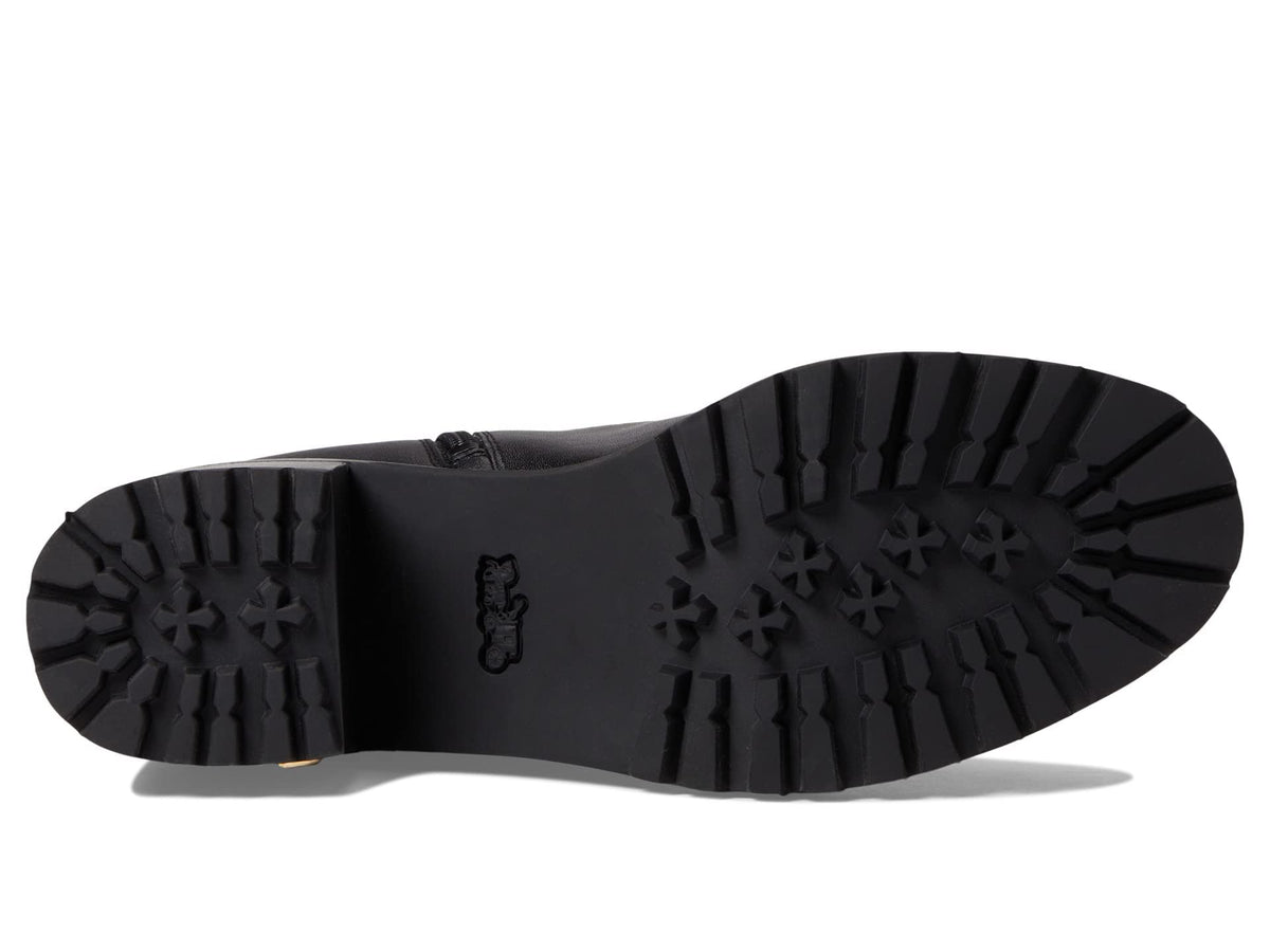 Coach Joy Leather Bootie Black 10 B (M)