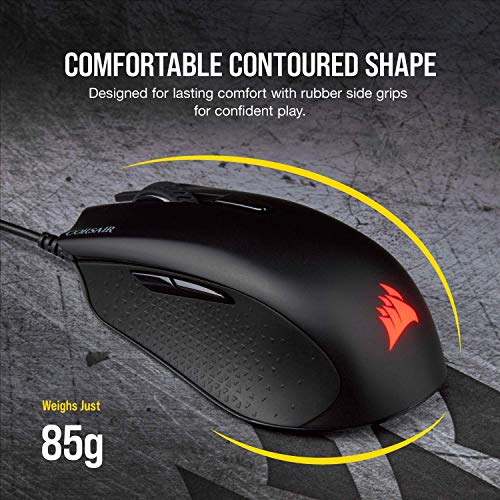 CORSAIR Harpoon Pro - RGB Gaming Mouse - Lightweight Design - 12,000 DPI Optical Sensor (Renewed)