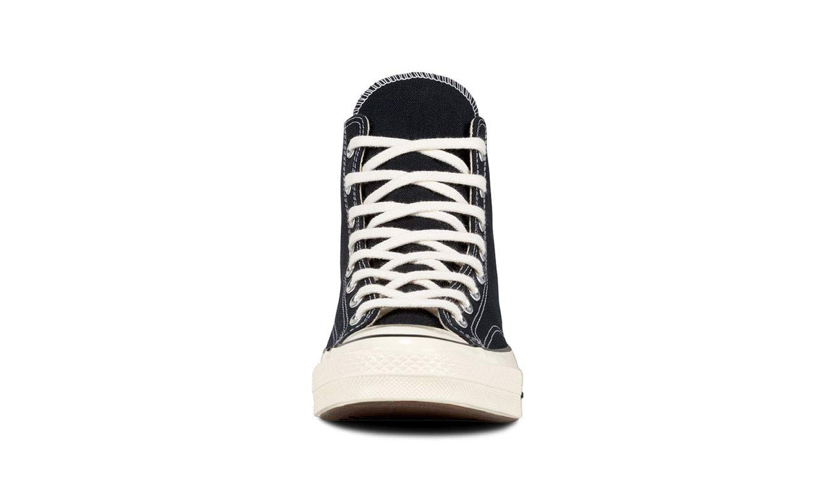 Converse Men's Chuck Taylor 70 Hi Top, Black/Black/Egret, Size 4.5
