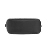 Anne Klein Tile Lion Logo Embossed Triple Compartment Crossbody Black One Size