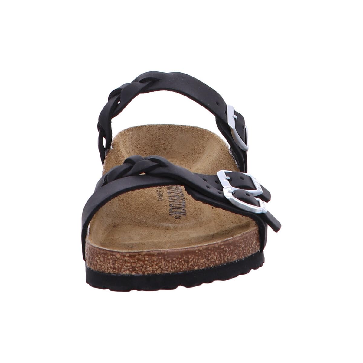 Birkenstock Franca Oiled Leather Women's Sandals, black, EU 37 (US 6-6.5)