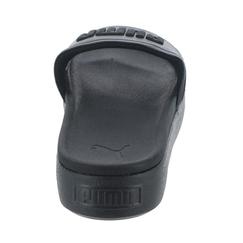 PUMA Platform Slide Sandal Womens Sandal 8 BM US Black