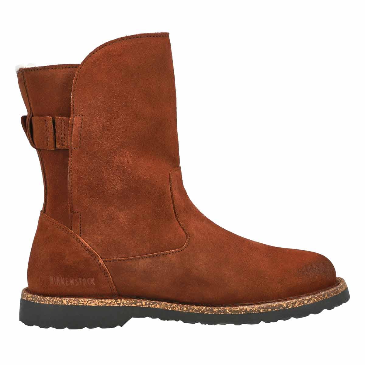 Birkenstock Uppsala Shearling Suede Leather Espresso