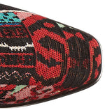 Jessica Simpson Women's Ravyn Knee Boot, Red Combo, 10