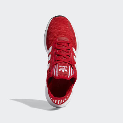 adidas Originals Men's Swift Essential Sneaker, Scarlet/White/Black, 9