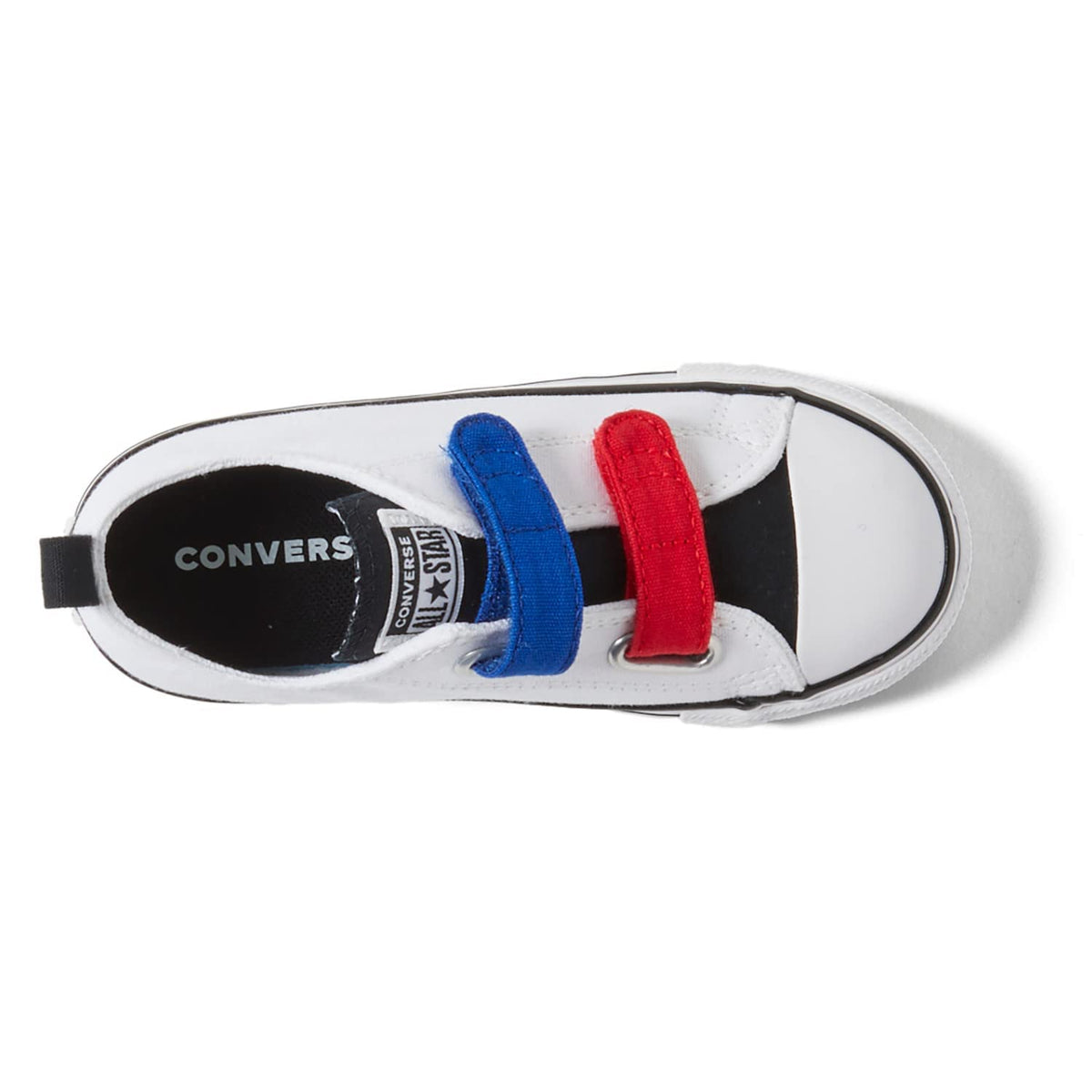 Converse CTAS 2V Ox (Toddler) White/Black/White
