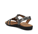 Taos Footwear Women's Trophy 2 Pewter Sandal 7 (M) US