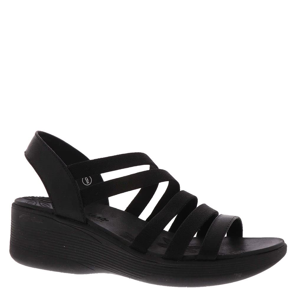 Skechers USA Pier-Lite - All You Women's Sandal 8 B(M) US Black