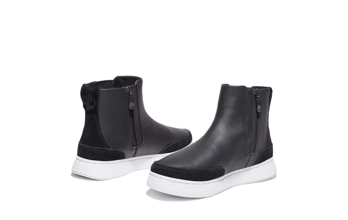 Timberland Atlanta Green Chelsea Side Zip Black Full Grain 7 B (M)