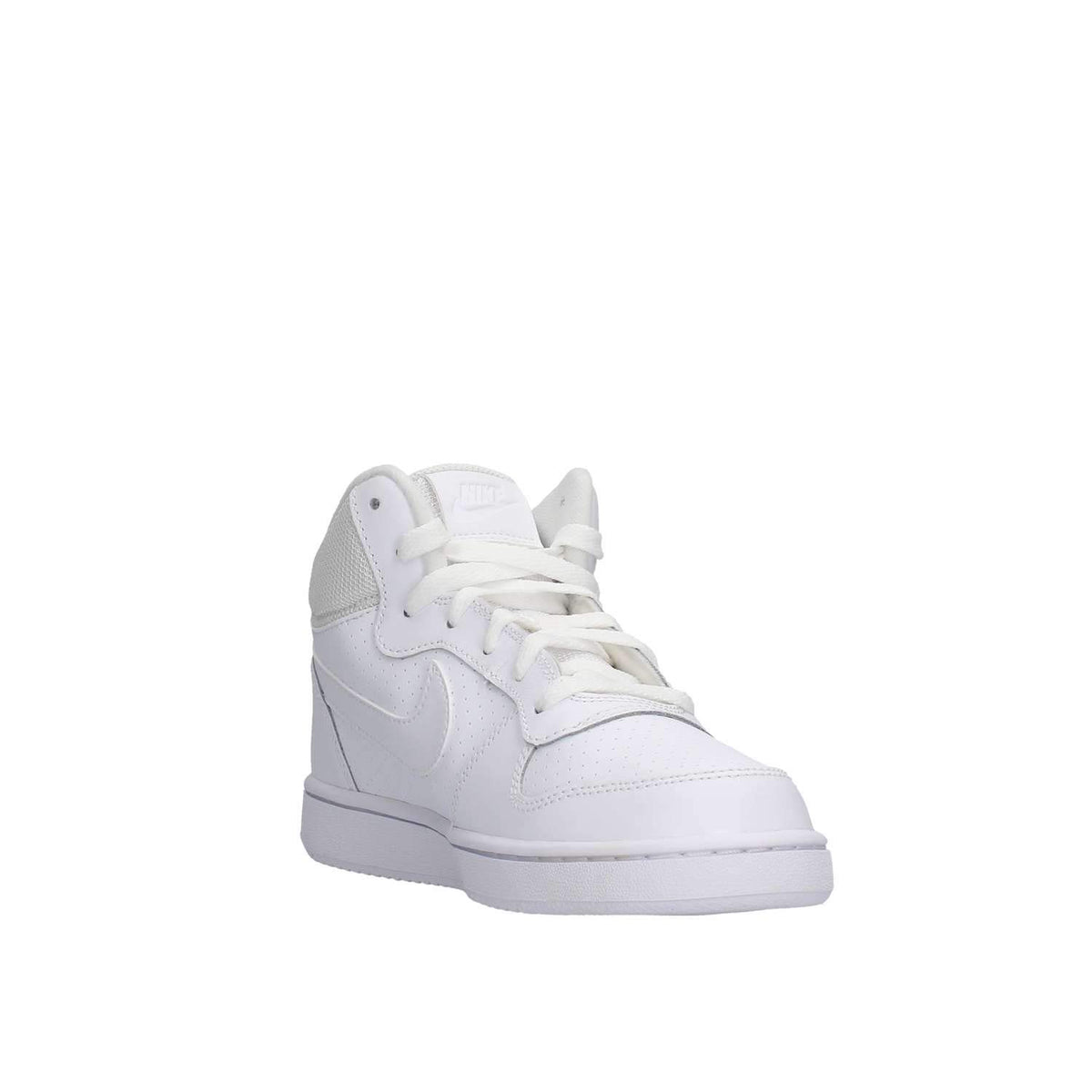 Nike Court Borough Mid (GS) White/White White Size Basketball Shoe Size 5