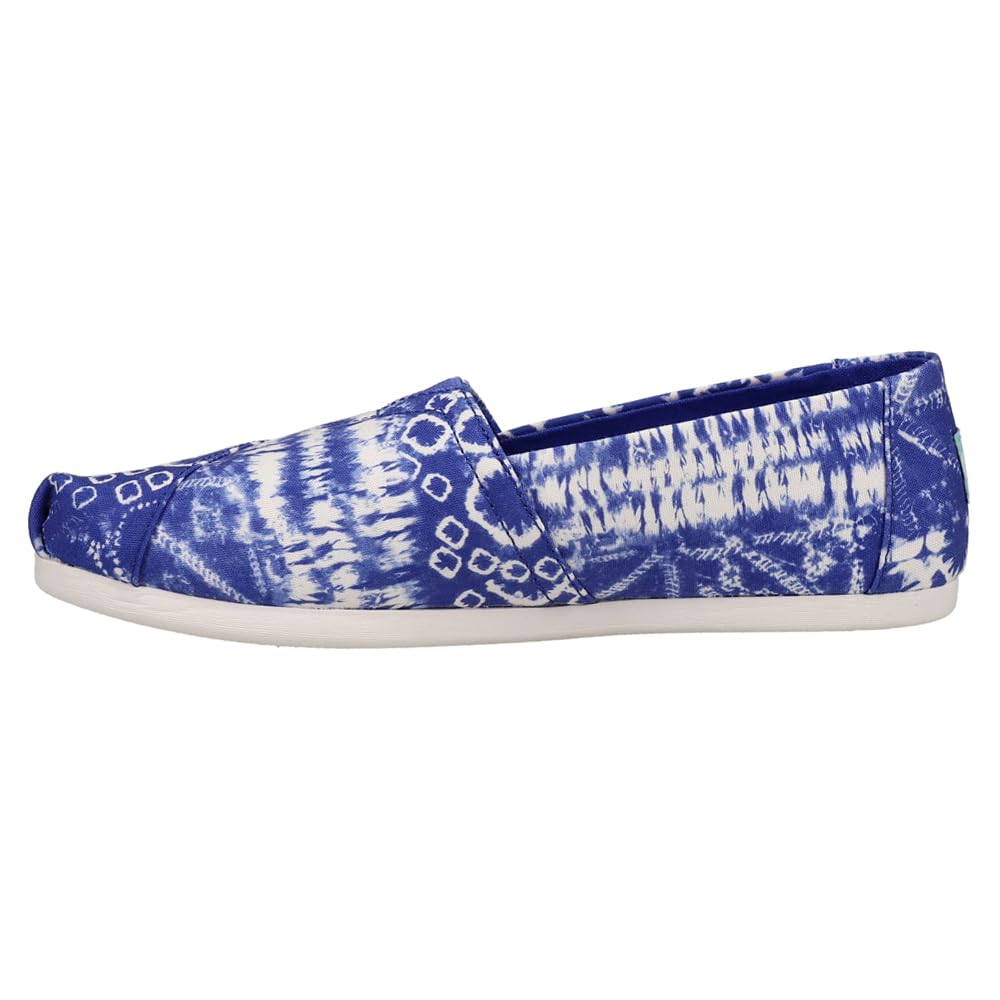 TOMS Womens Alpargata Slip On Flats Casual - Blue - Size 6.5 B